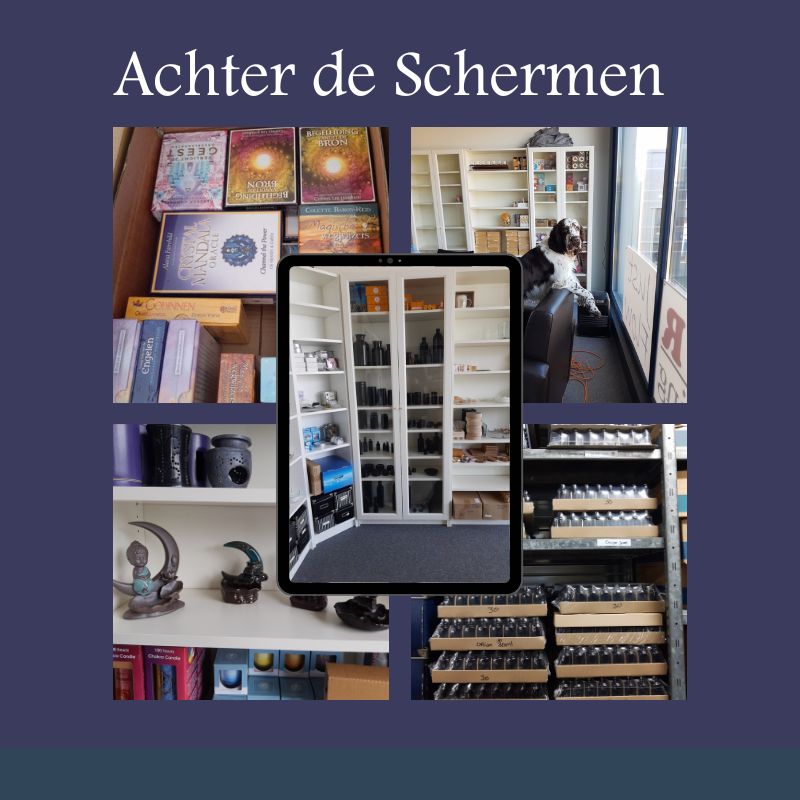 Afbeelding voor de categorie Achter de Schermen op het weblog van Just Flow, spirituele webwinkel in Vlissingen, Zeeland